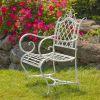 "Stephania" Victorian-Style Iron Garden Armchair