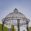 "Zina" Large Round Iron Garden Gazebo