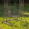 "Oasis" Iron Garden Swing Chair