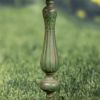 27" Tall Ornate Pedestal Birdbath with Little Bird Details