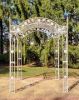 10.5ft Tall Rectangular Arched Garden Gazebo "Mahekal"