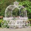 10ft. Tall Large Heart-Shaped Iron Carriage "Aphrodite"