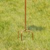 64.5" Tall Iron Birdhouse Stake "Ava"