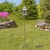 64.5" Tall Iron Birdhouse Stake "Ava"