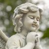 39" Tall Magnesium Angel Statue Praying "Taylor"