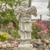 39" Tall Magnesium Angel Statue Praying "Taylor"