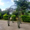 13ft. Tall Round Metal Garden Gazebo "Zara"