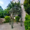 13ft. Tall Round Metal Garden Gazebo "Zara"