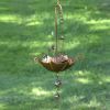 Set of 6 Animal Hanging Umbrella Birdfeeder Wind Chimes