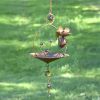 Set of 6 Animal Hanging Umbrella Birdfeeder Wind Chimes