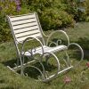 "Monte Carlo 1968" Iron Rocking Arm Chair